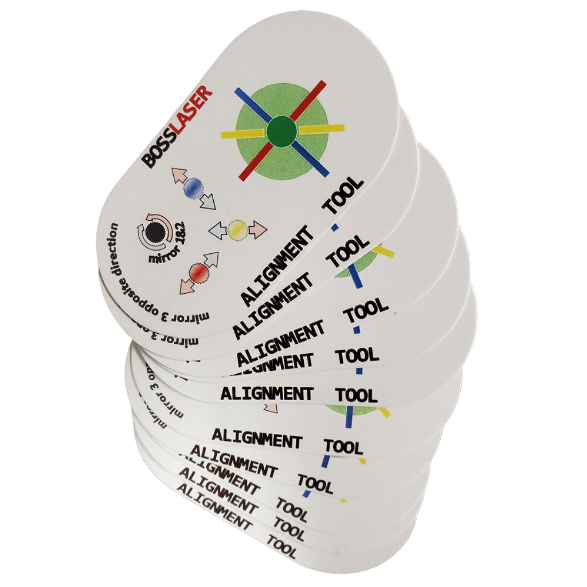 Target Alignment Tool Laser Alignment Tool Kit Target Refills - Boss Laser – BossLaser