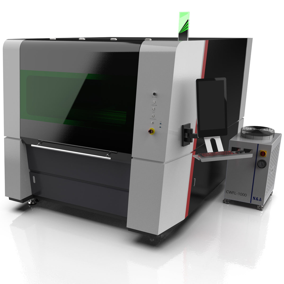 Boss Cating Machine FC Accu-CUT Fiber Laser Cutting Machine - Boss Laser – BossLaser