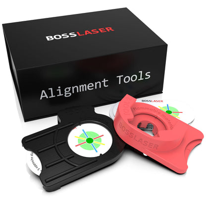 Target Alignment Tool Laser Alignment Tool Kit Target Refills - Boss Laser – BossLaser