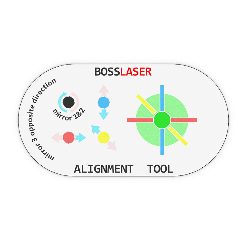 Target Alignment Tool Laser Alignment Tool Kit Target Refills - Boss Laser – BossLaser
